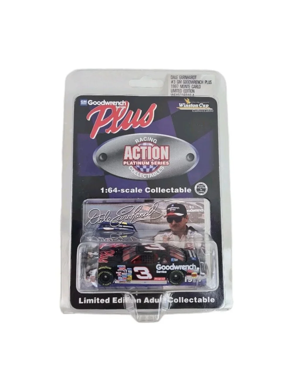 Action 1:64 Goodwrench Plus Winston Cup #3 Dale Earnhardt Nascar Diecast 6194